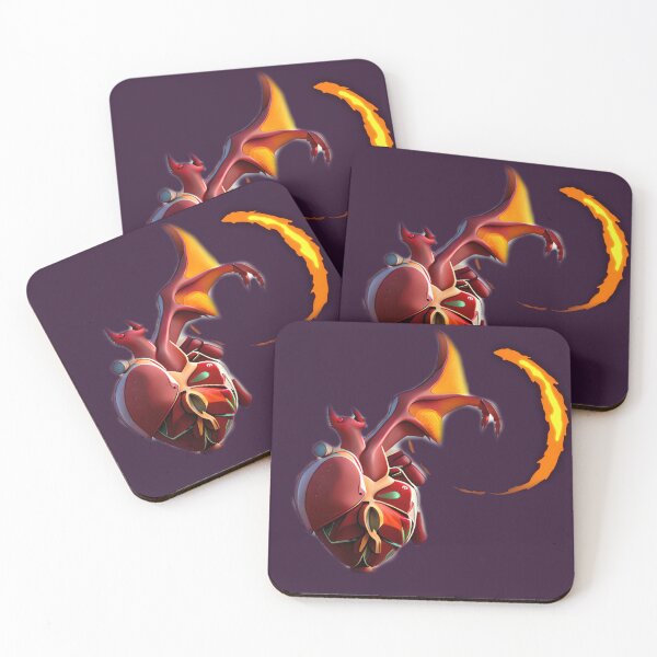 Item preview, Fire dragon heart designed and sold by Dr-Kane.