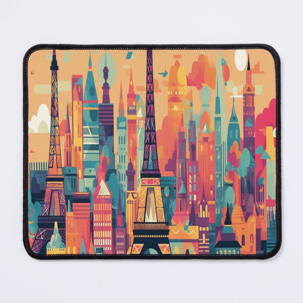 Item preview, Whimsical City 1 designed and sold by FreWil2Art.