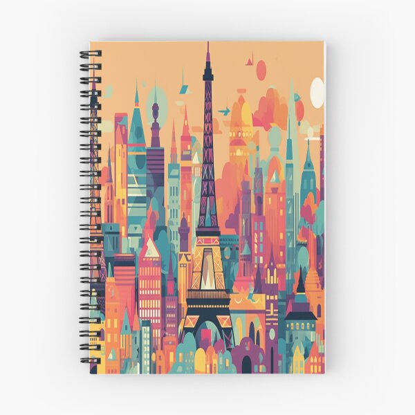 Item preview, Whimsical City 1 designed and sold by FreWil2Art.