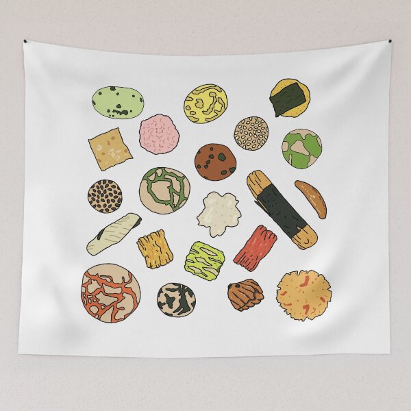 Item preview, Japanese Crackers designed and sold by NOTSNIW ART.