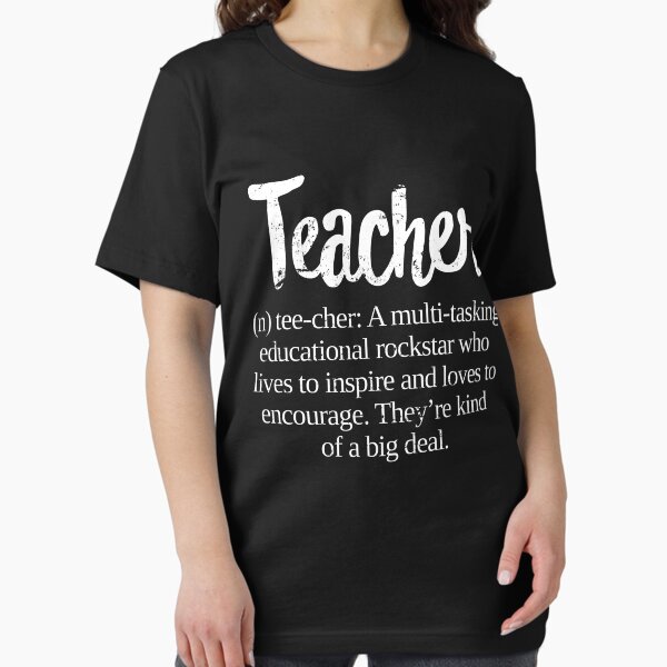 Item preview, Teacher Definition: Educational Rockstar Big Deal designed and sold by 14thFloor.