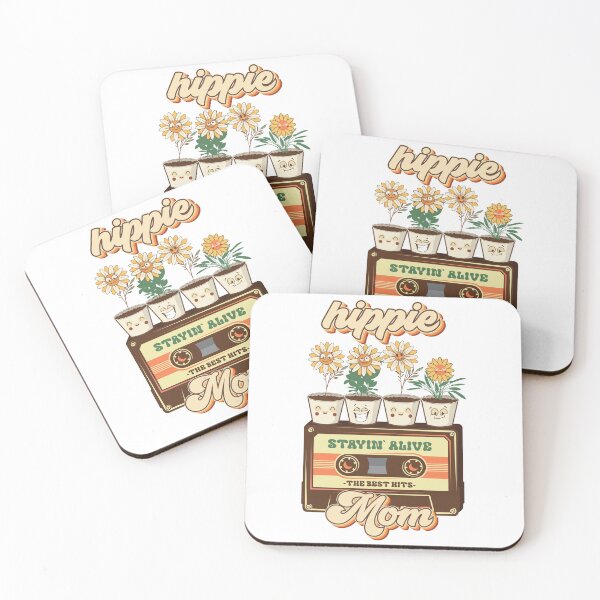 Item preview, Mothers day plant  lover groovy cassette Retro Funny hippie mom designed and sold by HomeCoquette.