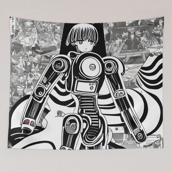 Item preview, Robot in the style of Manga designed and sold by CRAFTER-MEDIA.