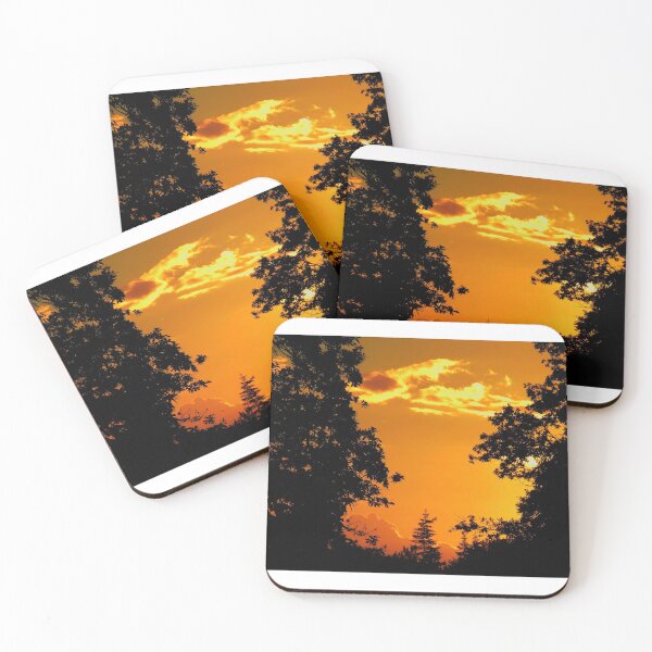 Item preview, Parkhurst Forest Sunset IOW designed and sold by Bethany Edgington.