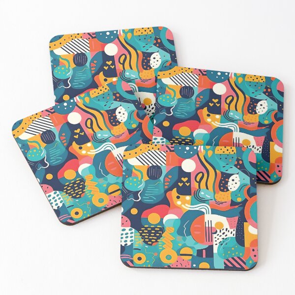 Item preview, Love Memphis Style Patterns designed and sold by PatternBestFan.