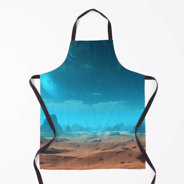 Item preview, The Azure Frontier: A Rocky and Otherworldly World Bathed in Blue Skies designed and sold by MonsterMatt87.