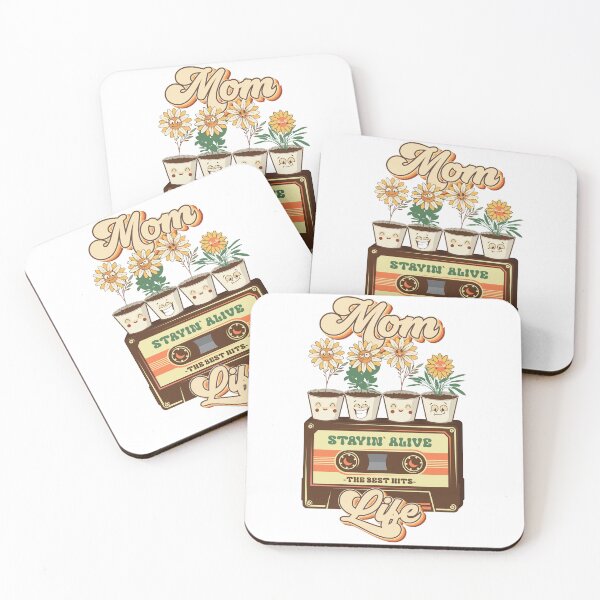 Item preview, Mothers day plant  lover groovy cassette Retro mom life designed and sold by HomeCoquette.