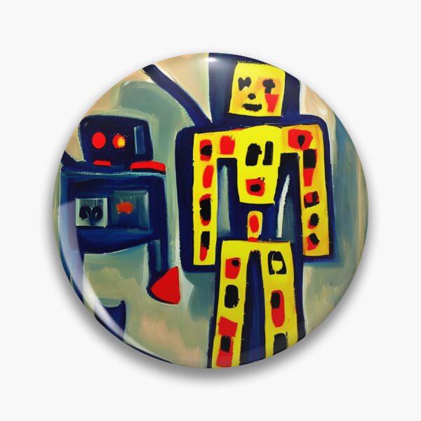Item preview, Robot in the style of famous art. designed and sold by CRAFTER-MEDIA.