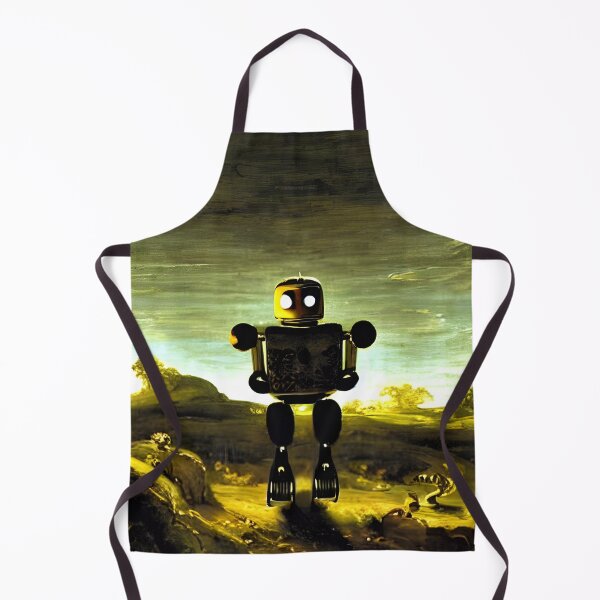 Artikelvorschau, Roboter im Stil berühmter Kunst. entworfen und verkauft von CRAFTER-MEDIA.