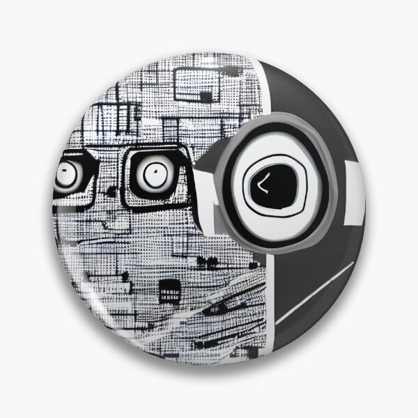 Artikelvorschau, Roboter im Stil berühmter Kunst. entworfen und verkauft von CRAFTER-MEDIA.