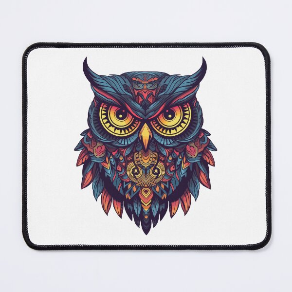 Item preview, Mandala Owl Tribal Tattoo designed and sold by Yevhenii Kravchuk.