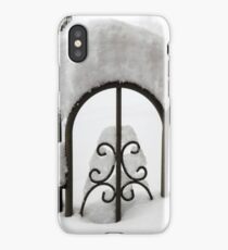 Snow Fence iPhone Case
