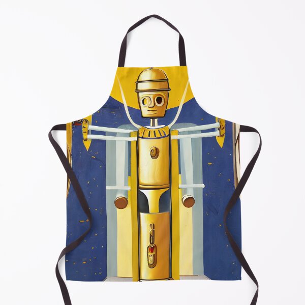 Aperçu de l'œuvre Robot dans le style de Fra Angelico créée et vendue par CRAFTER-MEDIA.