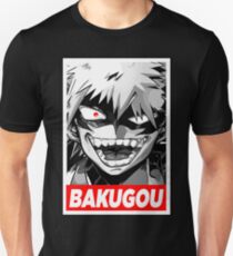 Katsuki Bakugo Boku no hero Unisex T-Shirt