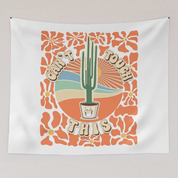 Item preview, Mothers day plant  lover groovy sarcastic cactus funny Cant touch this designed and sold by HomeCoquette.