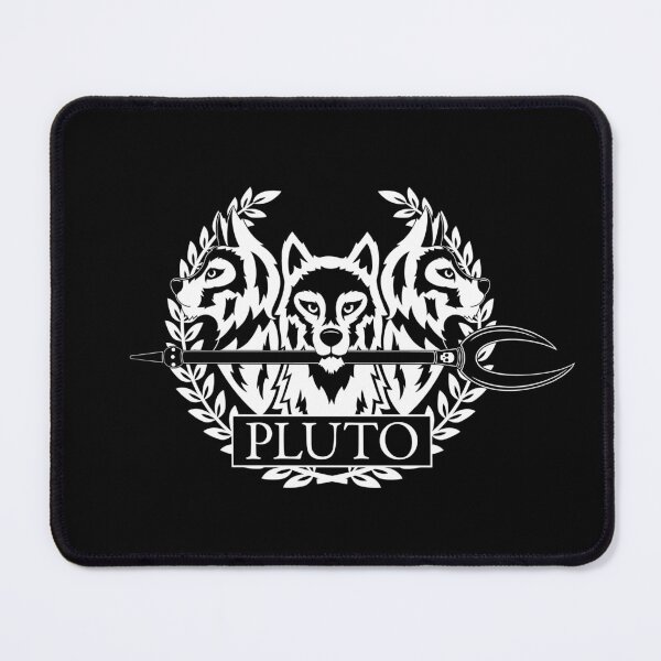 Item preview, Pluto Logo (Black Background) designed and sold by the-artsy-park.