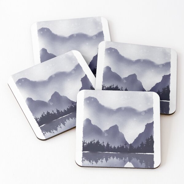 Item preview, Misty Mountains - Amethyst Ranges designed and sold by by-lauren.