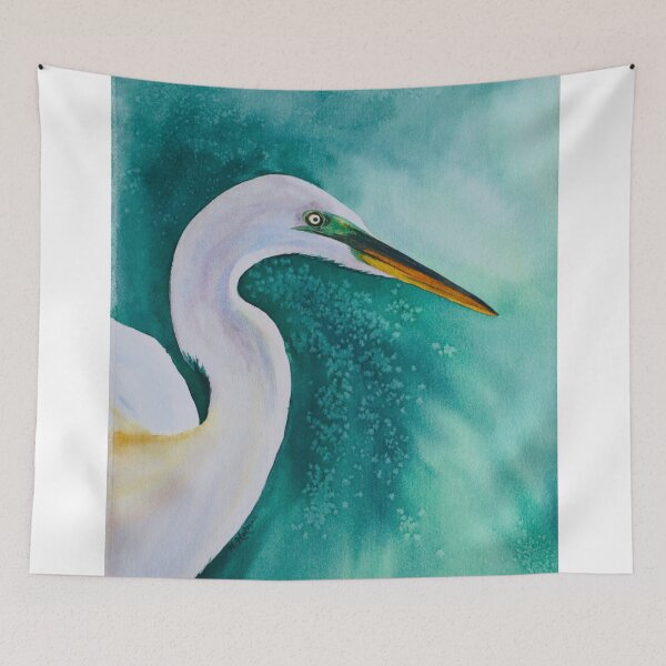Item preview, White Heron designed and sold by TrilliumArts.
