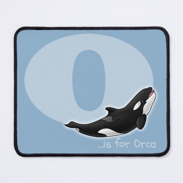 Item preview, O is for Orca designed and sold by Art-by-Aelia.