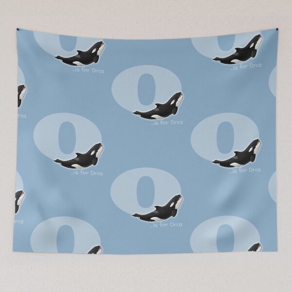 Item preview, O is for Orca designed and sold by Art-by-Aelia.