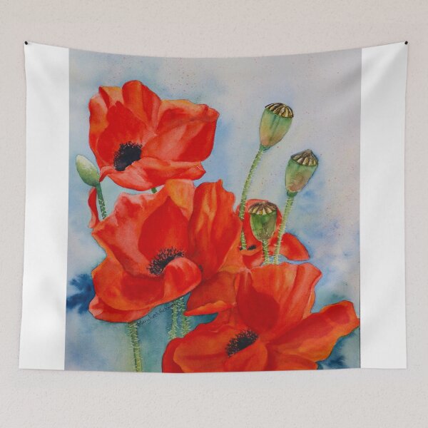 Item preview, Poppies! designed and sold by TrilliumArts.