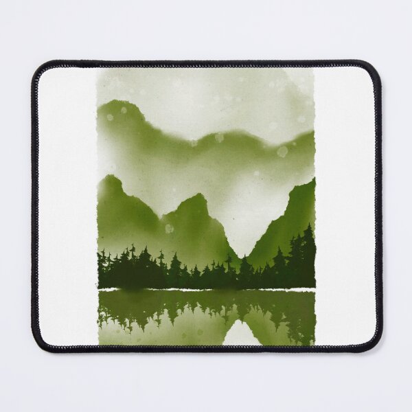 Item preview, Misty Mountains - Chartreuse Massifs designed and sold by by-lauren.