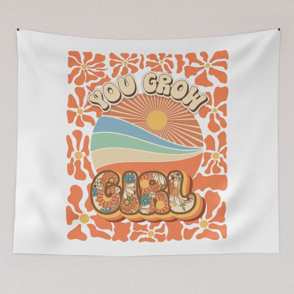 Item preview, Mothers day plant  lover groovy You grow girl designed and sold by HomeCoquette.