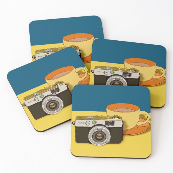 Item preview, Camera C and Coffee designed and sold by Wayne Young Arts.