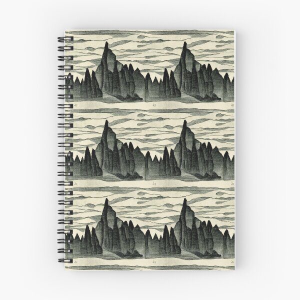 Item preview, Mountain Range - Old Time Illustration designed and sold by dratzlow.