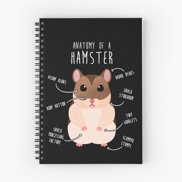 Item preview, Campbell's Dwarf Hamster Anatomy designed and sold by Clara Hollins.