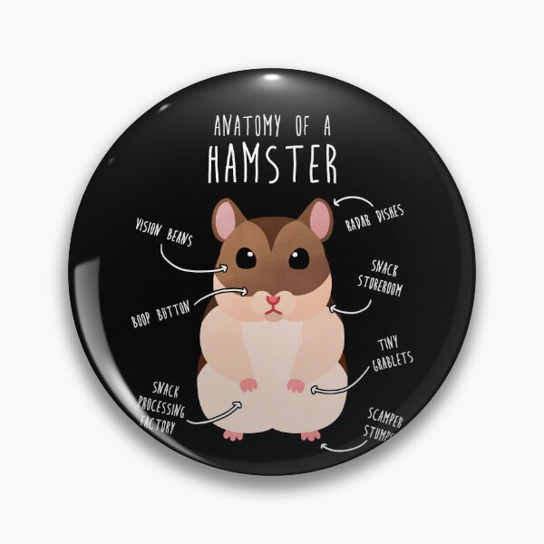 Item preview, Campbell's Dwarf Hamster Anatomy designed and sold by Clara Hollins.