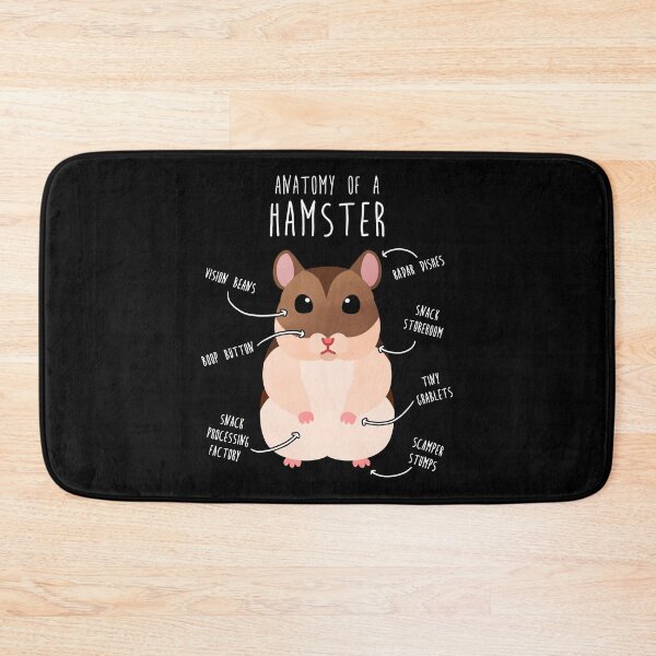 Item preview, Campbell's Dwarf Hamster Anatomy designed and sold by Clara Hollins.