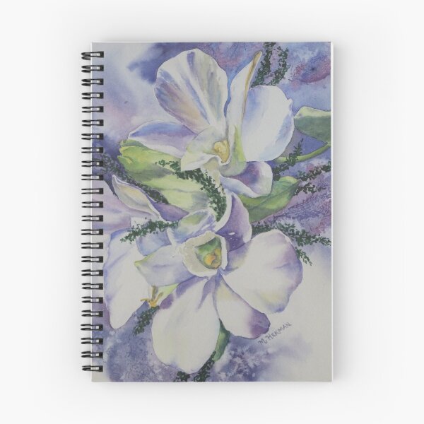 Item preview, White Orchids designed and sold by TrilliumArts.