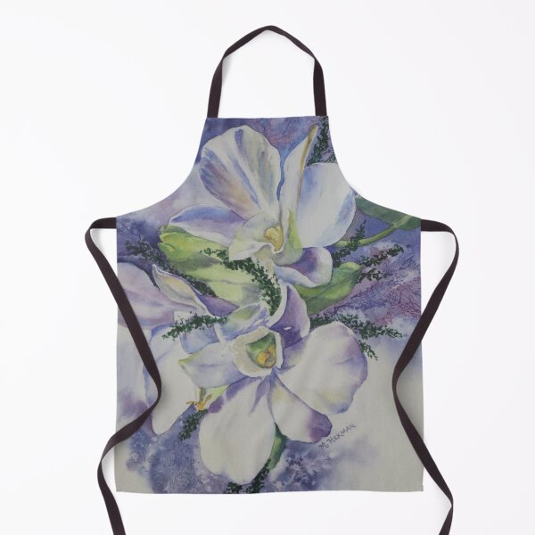 Item preview, White Orchids designed and sold by TrilliumArts.