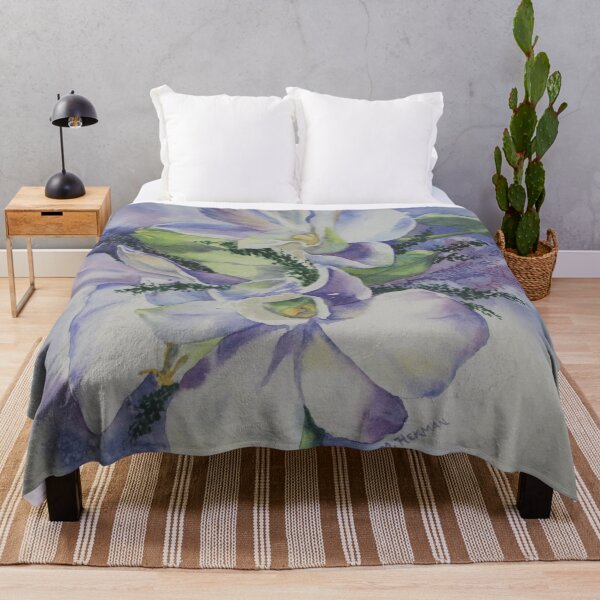 Item preview, White Orchids designed and sold by TrilliumArts.