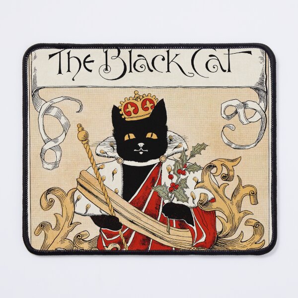 Item preview, Vintage Magazine Cover - The Black Cat - December 1896 designed and sold by Gin  Neko.