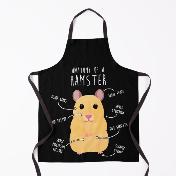 Item preview, Golden Syrian Hamster Anatomy designed and sold by Clara Hollins.