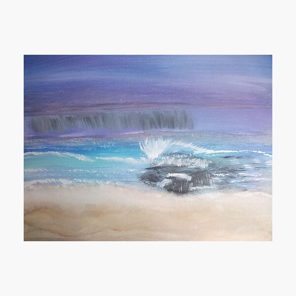 Item preview, Rainstorm On Ocean designed and sold by Jill  Ledet.