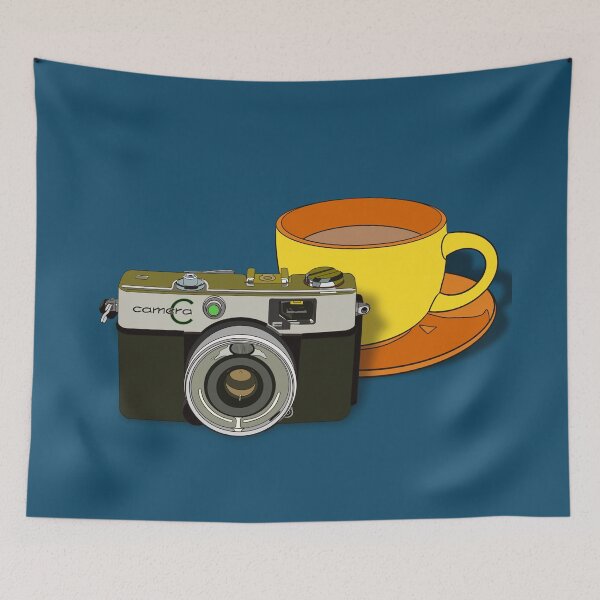 Item preview, Camera C and Coffee Clothing designed and sold by Wayne Young Arts.