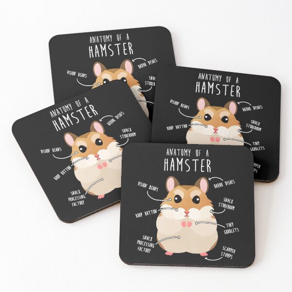 Item preview, Roborovski Dwarf Hamster Anatomy designed and sold by Clara Hollins.