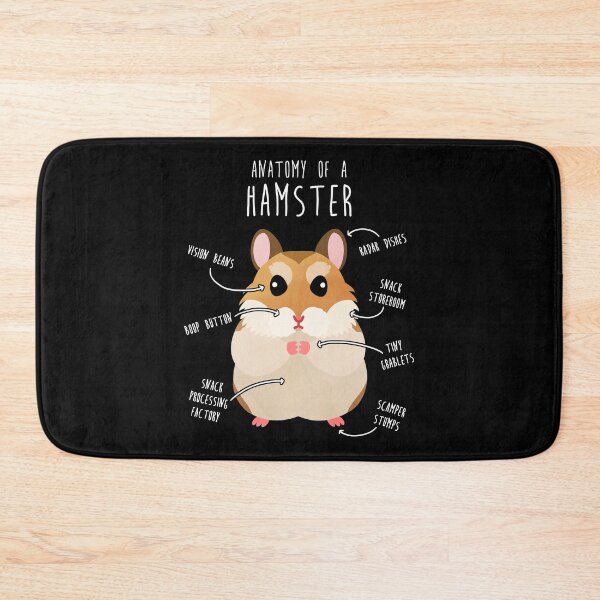 Item preview, Roborovski Dwarf Hamster Anatomy designed and sold by Clara Hollins.