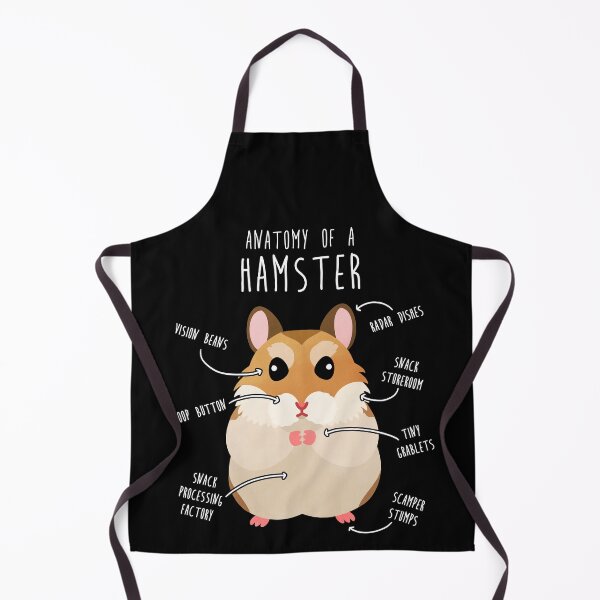 Item preview, Roborovski Dwarf Hamster Anatomy designed and sold by Clara Hollins.