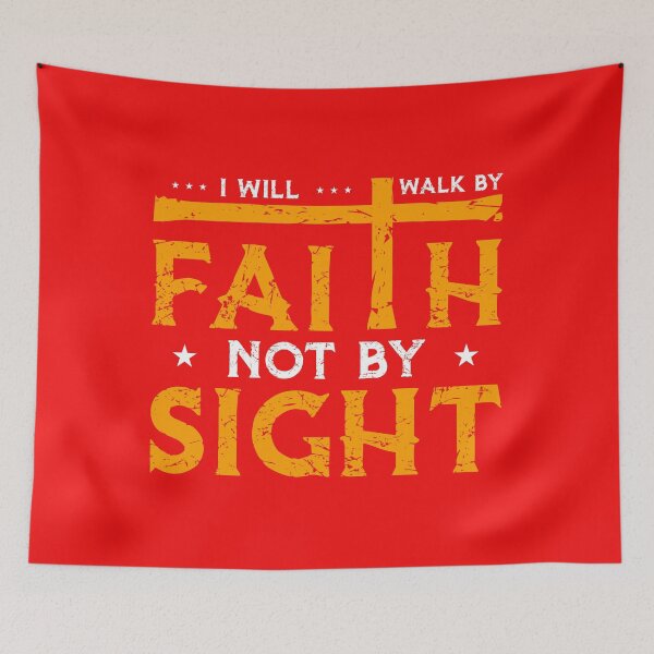 Item preview, I WILL WALK BY FAITH NOT BY SIGHT designed and sold by BGSMBOUTIQUE.