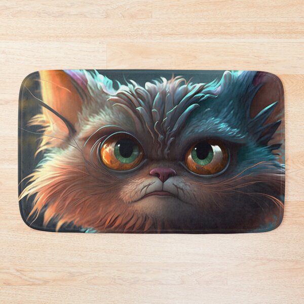Item preview, Feisty Whiskers: An Animated Cat's Aggressive Attitude designed and sold by MonsterMatt87.
