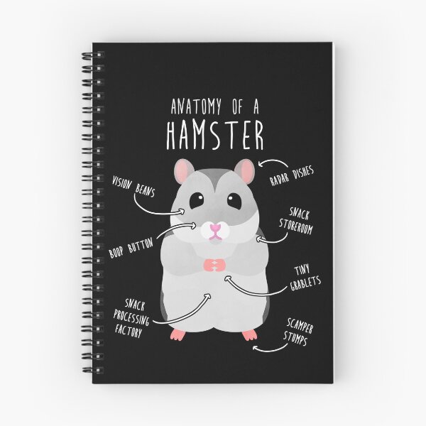 Item preview, Winter White Dwarf Hamster Anatomy designed and sold by Clara Hollins.