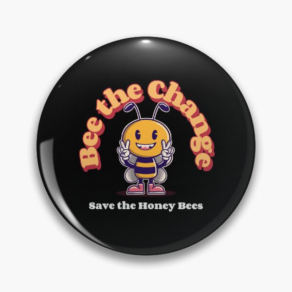 Item preview, Save the Honey Bees - Bee the Change designed and sold by ElLocoMus.