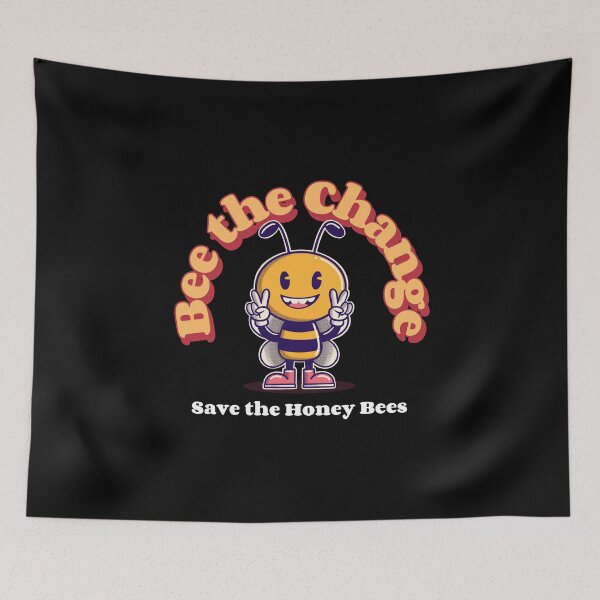Item preview, Save the Honey Bees - Bee the Change designed and sold by ElLocoMus.