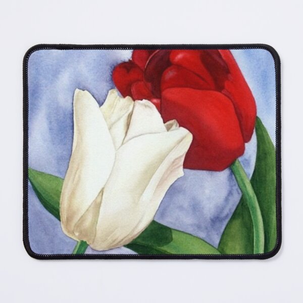 Item preview, Kissing Tulips designed and sold by TrilliumArts.