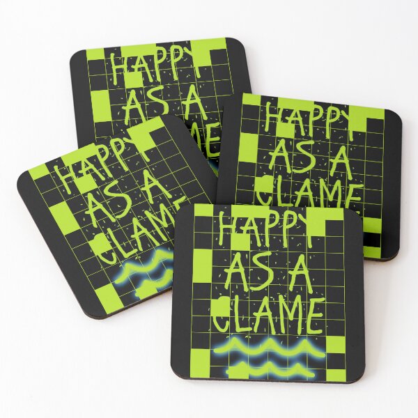 Item preview, Happy As A Clame designed and sold by JhonQuotes.