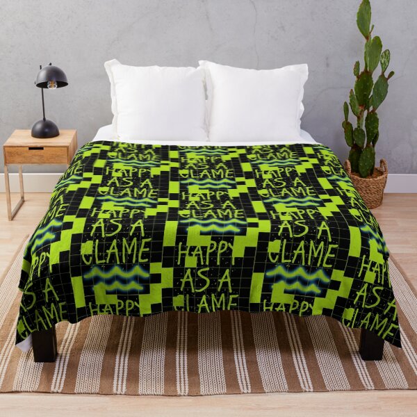 Item preview, Happy As A Clame designed and sold by JhonQuotes.